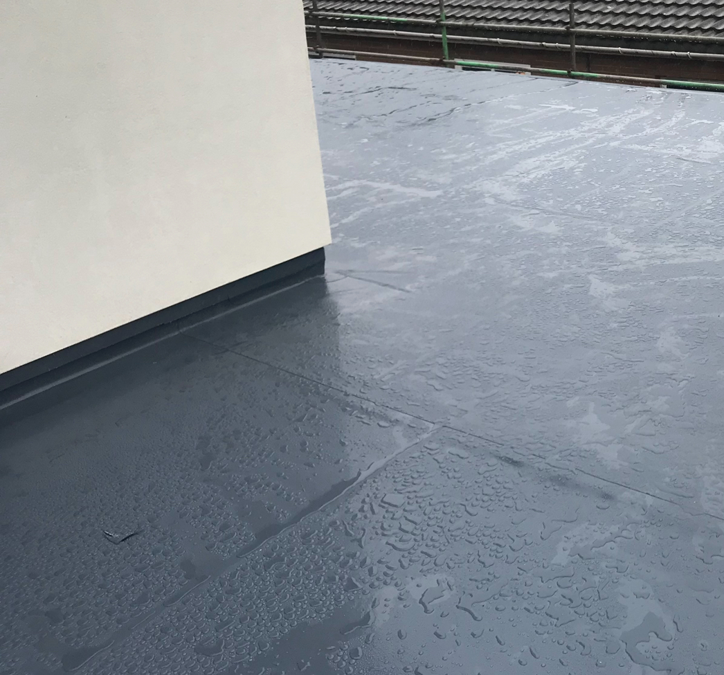 Flat roofing project 8