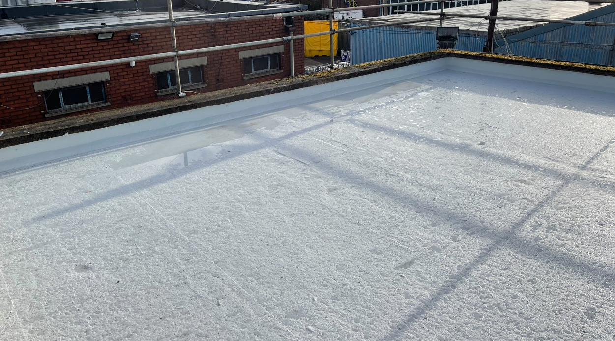 Flat roof refurbishment