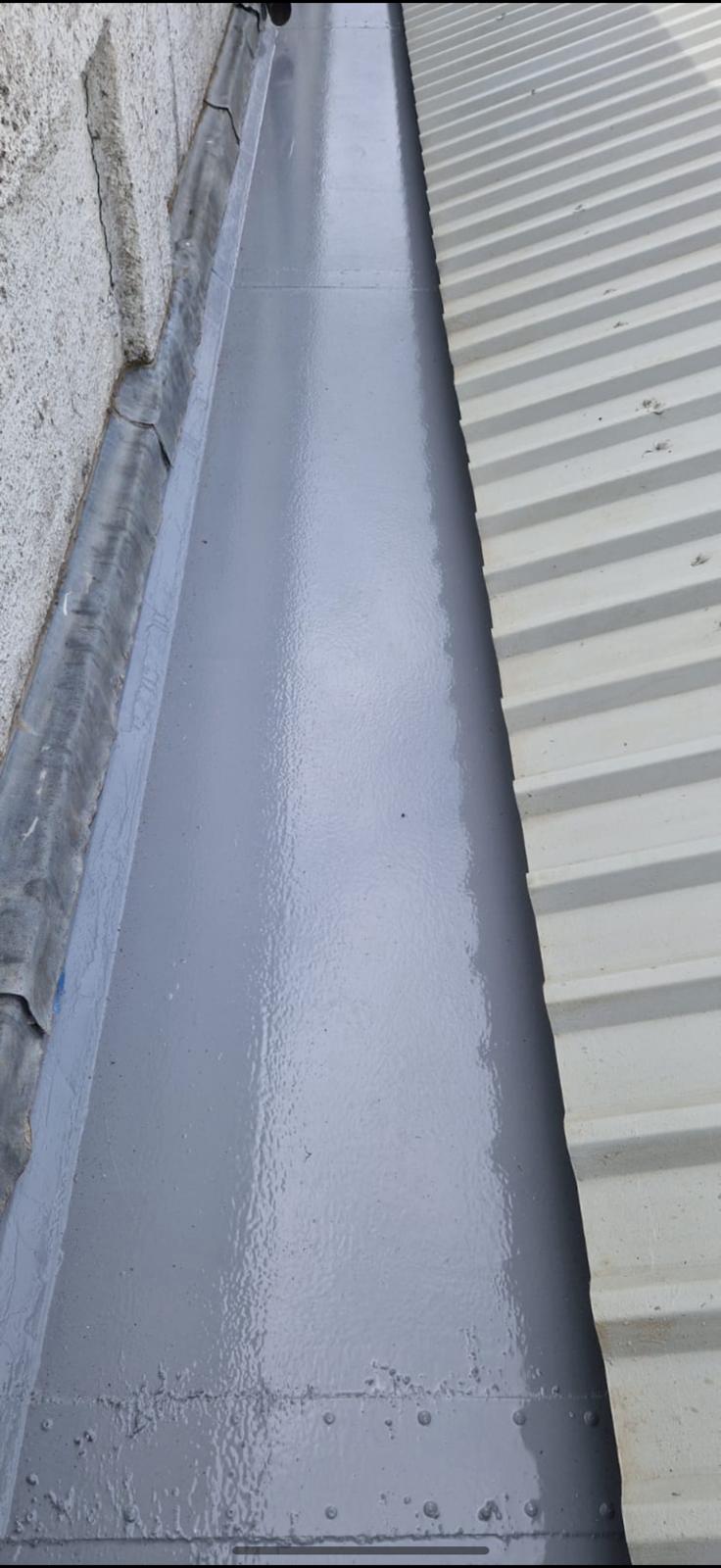 Gutter lining project 2