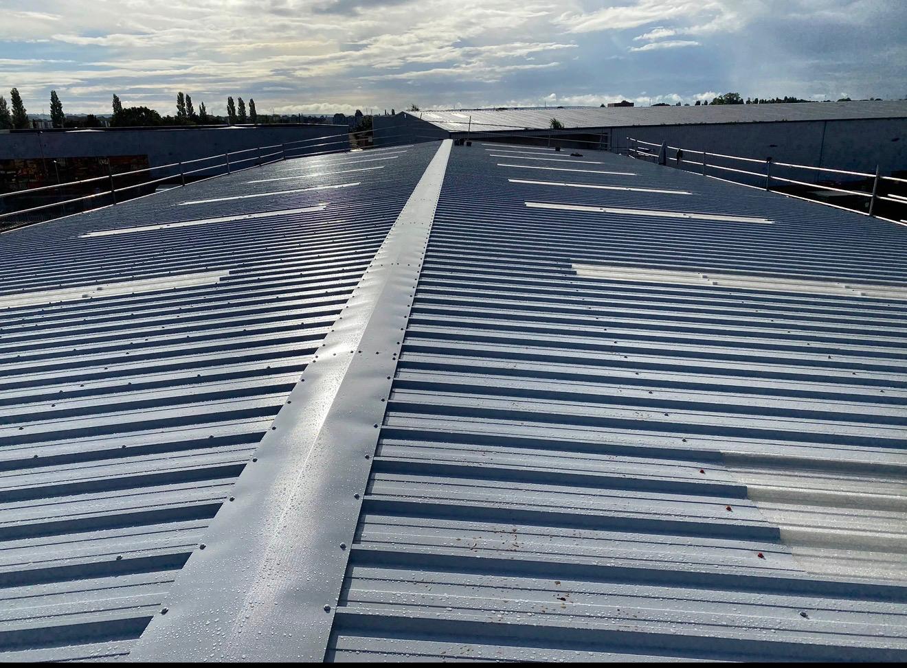 Industrial units roofing and cladding